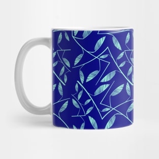 Abstract Flower Pattern Mug